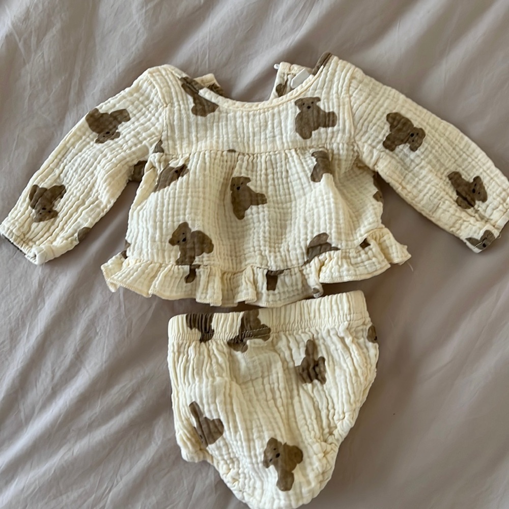3-6 Month Teddy Bear Set